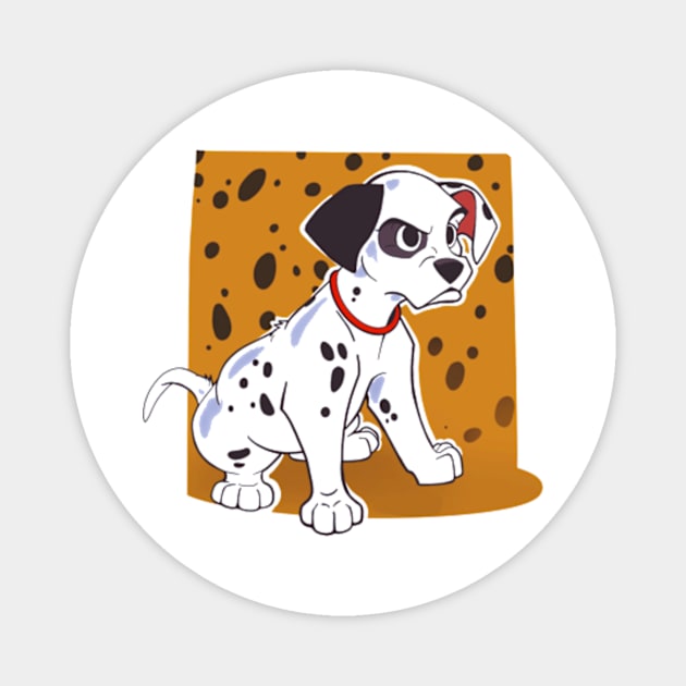 dalmatian 101 new 6 Magnet by Vidi MusiCartoon